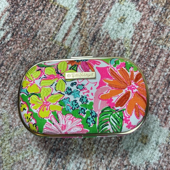 Lilly Pulitzer for Target Handbags - Lilly Pulitzer Target Neon Floral Clutch on Chain Crossbody Bag
